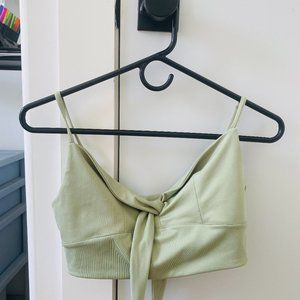 MINT GREEN CROP TOP/ BRALETT
